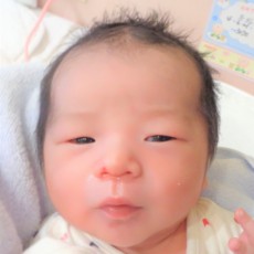 北九州市門司区のいわさ産婦人科で産まれた赤ちゃん 1080